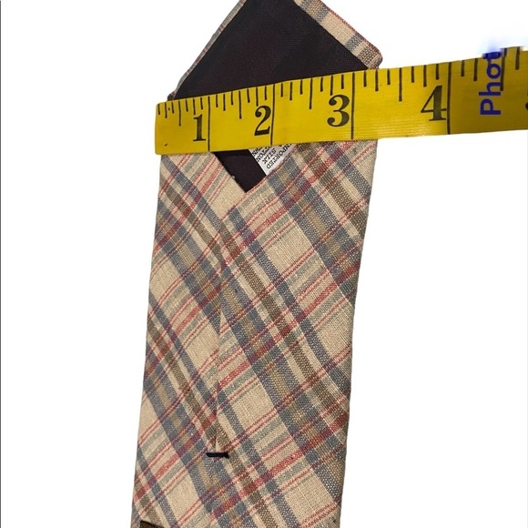 Lands' End Classic Silk Men's Necktie Formal Business Wedding Accessory - Picture 10 of 12